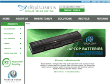 Tablet Screenshot of ereplacements.com